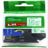 1/Pack LM Tapes - LMe136 Premium 1/2" Green Print on Clear Label Compatible with P-Touch TZe-136 Tape TZ136 and Includes a Nice Tape Color/Size Guide. Replaces 12mm 0.47 Laminated view 1