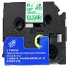 1/Pack LM Tapes - LMe136 Premium 1/2" Green Print on Clear Label Compatible with P-Touch TZe-136 Tape TZ136 and Includes a Nice Tape Color/Size Guide. Replaces 12mm 0.47 Laminated view 2