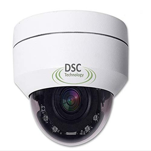 5MP 2592x1944P HD PTZ PoE IP Security Camera Outdoor Dome, 350 Pan 90 Tilt 4X Optical Zoom Autofocus, 2.8-12mm Motorized Lens, IP66 Waterproof, 5 Megapixels Super HD Ethernet Camera