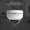 5MP 2592x1944P HD PTZ PoE IP Security Camera Outdoor Dome, 350 Pan 90 Tilt 4X Optical Zoom Autofocus, 2.8-12mm Motorized Lens, IP66 Waterproof, 5 Megapixels Super HD Ethernet Camera view 3