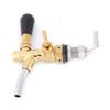 Idalinya Beer Tap Stainless Steel G5/8 Adjustable Beer Tap Faucet Draft Shank Home Bar (Gold) view 3