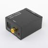 Digital Optical Coax to Analog RCA Audio Converter Adapter with 5v Power Line Fiber Cable view 2