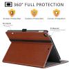 ZtotopCases for New iPad 9th/8th/7th Generation Case 10.2 Inch 2021/2020/2019, Premium PU Leather Folding Stand Cover for iPad 10.2" 9/8/7 Gen, Brown view 3