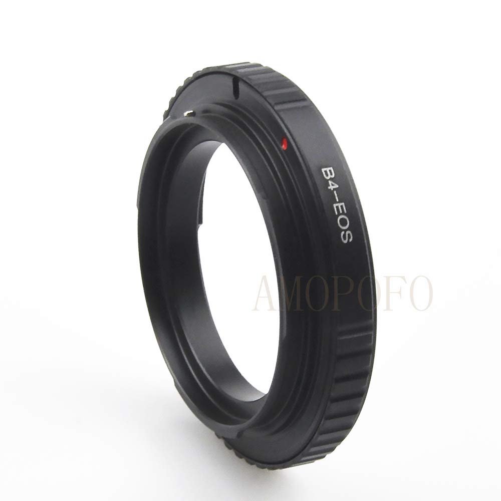 B4 to EOS Adapter Compatible with for Canon Fujinon 2/3" Lens to &for Canon EOS Camera 6D, 5D, 7D, 70D, 60Da, 60D, 50D, 40D, 30D,100D, 700D, 650D, 600D, 550D, 500D 7D Mark II, 5D Mark III,