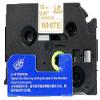 1/Pack LM Tapes - LMe234 Premium 1/2" Gold Print on White Label Compatible with P-Touch TZe-234 Tape TZ234 and Includes a Nice Tape Color/Size Guide. Replaces 12mm 0.47 Laminated view 2
