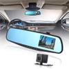 4.3'' 1080P Car DVR Mirror Dash Cam Recorder+Rear View Camera Kit with 32G SD Card view 3