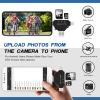 4 in 1 SD Card Reader for iPhone ipad Android Mac PC Camera,Micro SD Card Reader SD Card Adapter Portable Memory Card Reader Trail Camera Viewer for SD and TF Card view 4