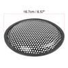 X AUTOHAUX Universal 6 Inch Car Audio Speaker Subwoofer Metal Waffle Grill Cover Protector with Rubber Edge and Clips view 3