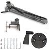 AceTaken Webcam Stand Kit, 2in1 Wall Mount and Clamp Arm Holder for Logitech C920 C920s C922x C930e C925e Brio view 3