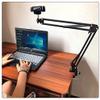 AceTaken Webcam Stand Kit, 2in1 Wall Mount and Clamp Arm Holder for Logitech C920 C920s C922x C930e C925e Brio view 4