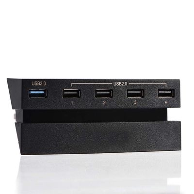 USB 3.0/2.0 Expansion Hub, 5 Ports USB Splittter with LED Indicators - Includes 4 USB 2.0 Port and 1 USB 3.0 Port- Fit for Gaming Console