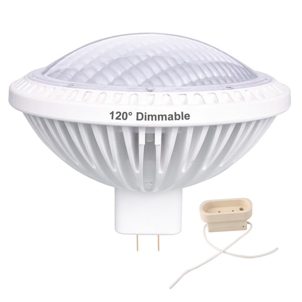 BAOMING PAR64 LED Bulb Replace Traditional 500w PAR64 1206300K 40W DIMMABLE120V GX16D