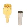 100 pcs SMA Plug Male Pin Connector Goldpalted Solder for RG316 RG174 RG188 LMR100 RG178 Cable Coax Connector view 2