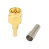 100 pcs SMA Plug Male Pin Connector Goldpalted Solder for RG316 RG174 RG188 LMR100 RG178 Cable Coax Connector view 3