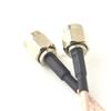 100 Pieces SMA Series SMA Male to Male Connector Nickel Plated Adapter Cable Pigtail RG316 30CM view 2