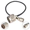 100 Pieces FME Male to N Male Coaxial Adapter Pigtail Jumper Cable 20CM RG174 view 3