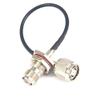 10 Pieces RP TNC Male to RP TNC Female Coaxial Adapter Pigtail Jumper Cable 15CM RG174 view 1