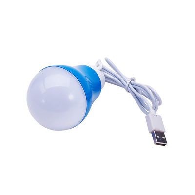 Othmro 1Pcs USB Bulb lamp DC3V-12V 5W 6500-7000K 0.9 Power Factor PC Lamp Body Material 5730 Lamp Bead Model Blue