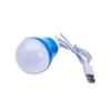 Othmro 1Pcs USB Bulb lamp DC3V-12V 5W 6500-7000K 0.9 Power Factor PC Lamp Body Material 5730 Lamp Bead Model Blue view 1