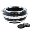 K&F Concept Lens Adapter Ring for Nikon G to Fuji X Fujifilm X FX Mount X-A1 X-A10 X-A20 X-A2 X-A3 X-A5 X-M1 X-E1 X-E2 X-E2S X-E3 X-T1 X-T2 X-T3 X-T10 X-T20 X-T30 X-T100 X-Pro1 X-Pro2 X-H1 view 1