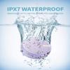 INSMY C12 IPX7 Waterproof Shower Bluetooth Speaker, Portable Small Speaker, Speakers Bluetooth Wireless Loud Clear Sound Support TF Card Suction Cup for Kayak Canoe Beach Gift (Purple) view 2