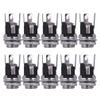 HiLetgo 10pcs DC Power Supply Jack Socket Female Panel Mount Connector 3-Pin 5.5 x 2.1mm view 2