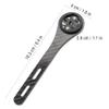 AYNEFY Bike Mount, para computadora de Bicicleta Carbon Bike Computer Holder, para computadora de Bicicleta Fits for Series Series(Black) view 4