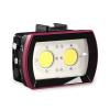 Seafrogs Diving Video Light Waterproof 130FT/40M White Red Blue Light Underwater Photography Fill Lights High Power 3500 Lumens Flash Light with Ball Head YS Adapter for Gopro, Housing (SL-21) view 1