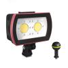 Seafrogs Diving Video Light Waterproof 130FT/40M White Red Blue Light Underwater Photography Fill Lights High Power 3500 Lumens Flash Light with Ball Head YS Adapter for Gopro, Housing (SL-21) view 2