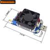 HWMATE HD35 USB Intelligent Electronic Load Resistor Module Trigger Interface Discharge Adjustable Constant Current Temperature Control with Cooling Fan view 2