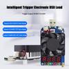 HWMATE HD35 USB Intelligent Electronic Load Resistor Module Trigger Interface Discharge Adjustable Constant Current Temperature Control with Cooling Fan view 4