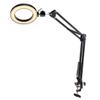 Acetaken Desk & Wall Ring Light Kit - 6'' USB Ring Light with Mount Stand for YouTube, Task, Craft, Architect, Drafting, Repair view 4