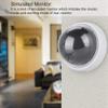 Dummy Surveillance Camera Fake Security Camera with Simulated IR Flashing Red Lights view 4