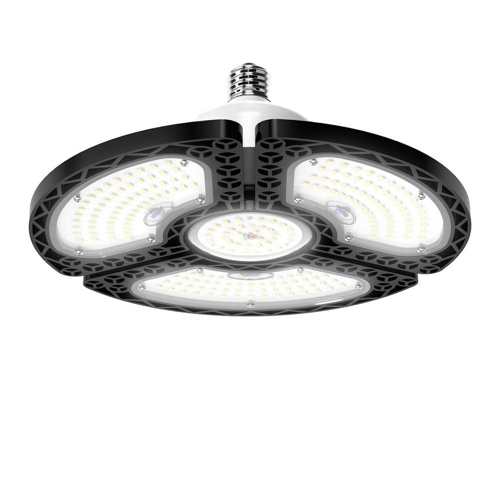 Dansny LED Garage Light 80W Deformable LED Ceiling Lights 12000 Lumens Led Shop Lights for Garage