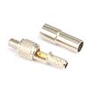 10 Pieces TS9 Female Crimp Connector Nickelpalted Solder for RG316 RG174 LMR100 RG178 Cable Coax Connector view 1