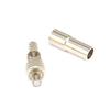 10 Pieces TS9 Female Crimp Connector Nickelpalted Solder for RG316 RG174 LMR100 RG178 Cable Coax Connector view 2