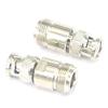 100 Pieces N - BNC Adapter N Jack Female to BNC Male Plug Straight Connector view 1