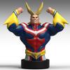 Semic Distribution 71430010412 Bste,My Hero, Hro Academia Bust Money Box Made of PVC, Black, Standard Size view 1