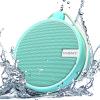 INSMY C12 IPX7 Waterproof Shower Bluetooth Speaker, Portable Small Speaker, Speakers Bluetooth Wireless Loud Clear Sound Support TF Card Suction Cup for Outdoor Kayak Canoe Beach Gift (Mint) view 1