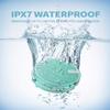 INSMY C12 IPX7 Waterproof Shower Bluetooth Speaker, Portable Small Speaker, Speakers Bluetooth Wireless Loud Clear Sound Support TF Card Suction Cup for Outdoor Kayak Canoe Beach Gift (Mint) view 2