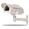 Ciglow Simulation Camera Monitor,Solar Outdoor High Simulation Camera,with LED Lights,Fake CCTV Monitoring,Solar Virtual Fake Camera Home Monitoring view 1