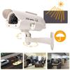 Ciglow Simulation Camera Monitor,Solar Outdoor High Simulation Camera,with LED Lights,Fake CCTV Monitoring,Solar Virtual Fake Camera Home Monitoring view 4