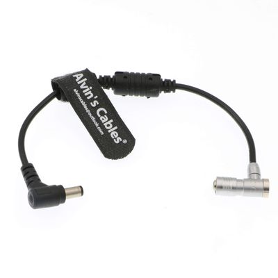 Alvin's Cables Portkeys BM5 BM7 Monitor Power Cable Right Angle 4 Pin to Right Angle DC Male