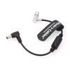 Alvin's Cables Portkeys BM5 BM7 Monitor Power Cable Right Angle 4 Pin to Right Angle DC Male view 4