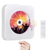 Portable CD Player with Bluetooth, Qoosea Wall Mountable CD Players Music Player Home Audio Boombox with Remote Control FM Radio Built-in HiFi Speakers LCD Display MP3 Headphone Jack AUX Input Output view 1