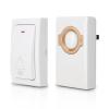 Sanpyl Doorbell, 16 Melodies Door Chime Kit, 25 to 75dB Adjustable Volume Plug in Chime Receiver with LED Flash, for Home, Apartments, Businesses, Classrooms view 1