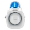 Seco-Larm SH-816S-SQ/B Enforcer Siren/Strobe with Audio Input, Blue view 2