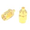 10 Pieces SMA - MMCX Adapter SMA Male to MMCX Female Connector view 1