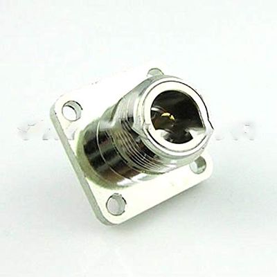 (10 Pieces/lot) SMA to N Adapter SMA Female to N Female Jack Adapter Connector 4 Hole Panel Mount with o-Ring