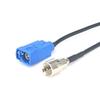 100 Pieces FME Male to Fakra C Female Coaxial Adapter Pigtail Jumper Cable 20CM RG174 view 1